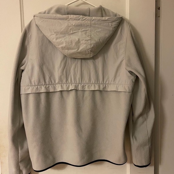 Fluffy grey zip up - Picture 2 of 2